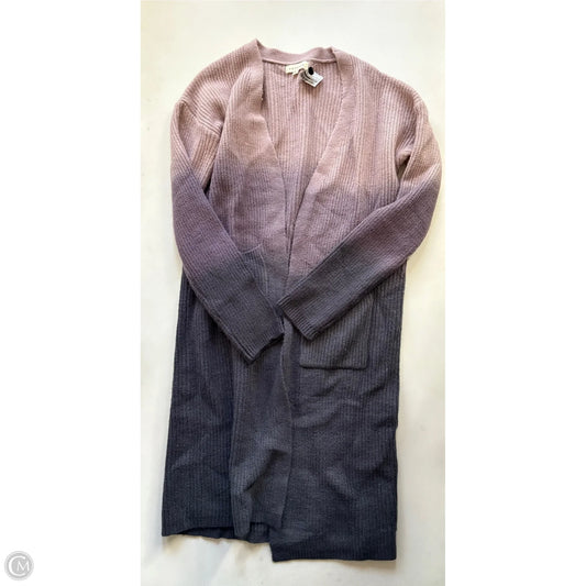 Sweater Cardigan By Promesa In Purple, Size: M