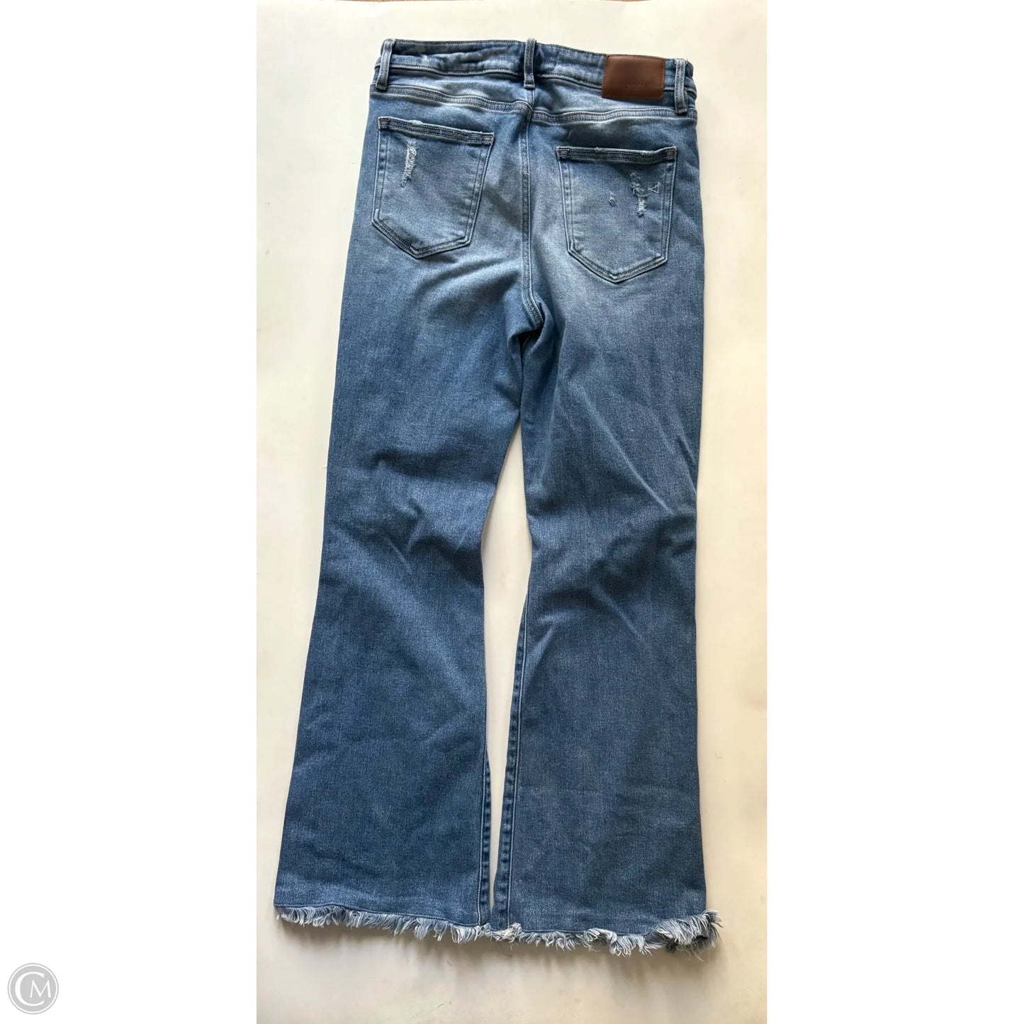 Jeans Wide Leg By Hidden In Blue, Size: 12