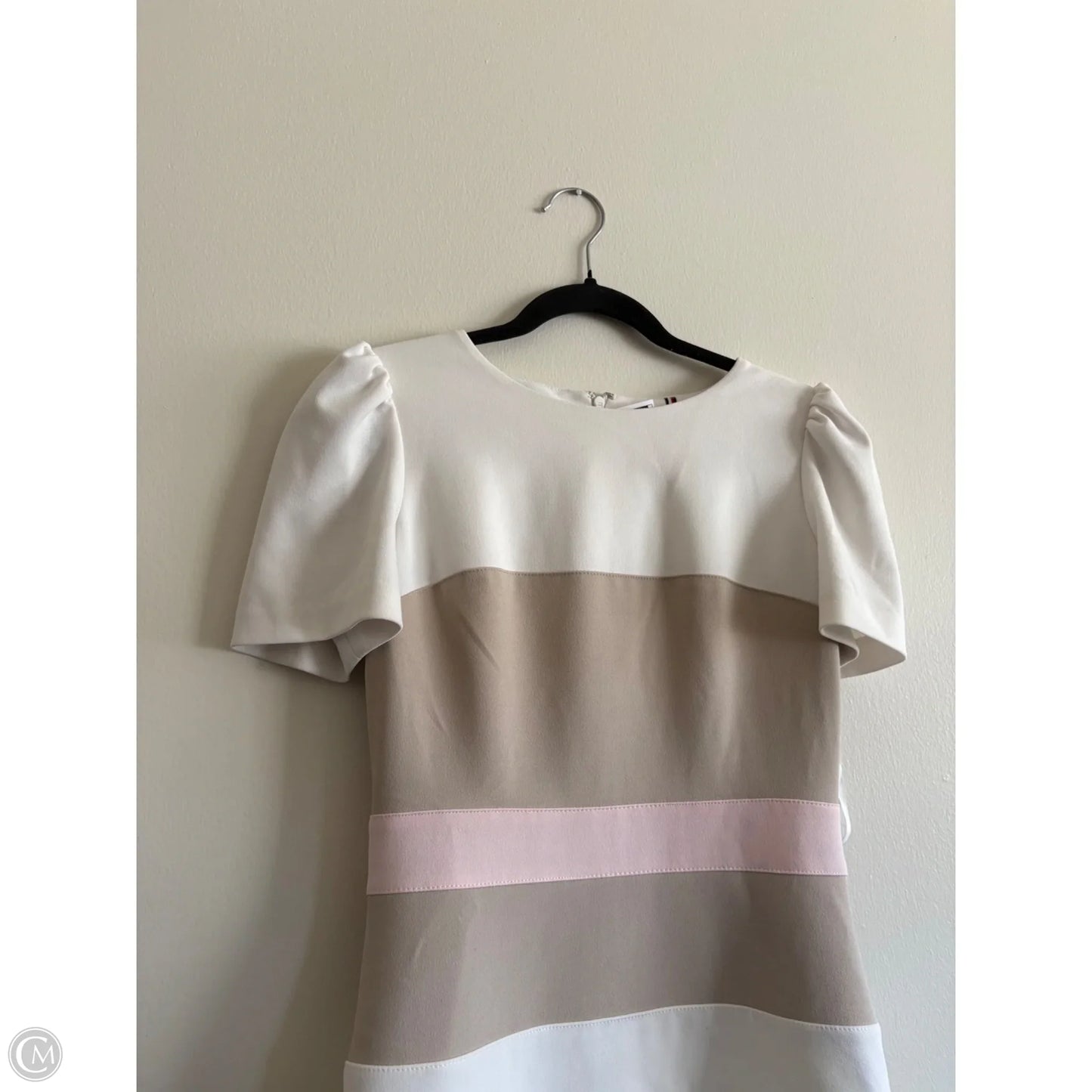 Dress Work By Tommy Hilfiger In White, Size: S