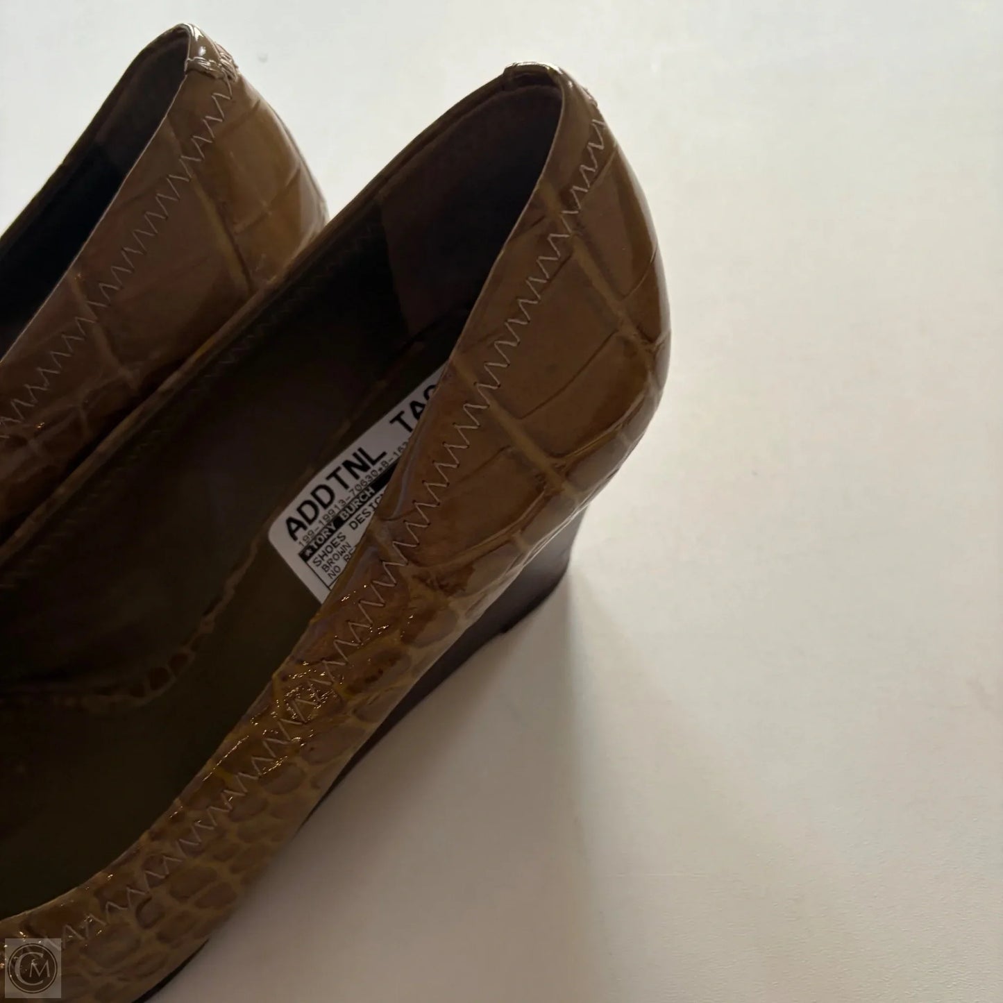 Shoes Designer By Tory Burch In Brown, Size: 9.5