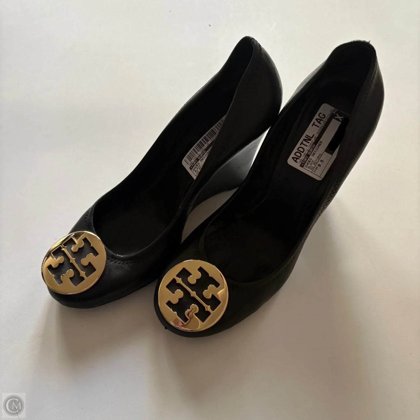 Shoes Designer By Tory Burch In Black, Size: 9.5