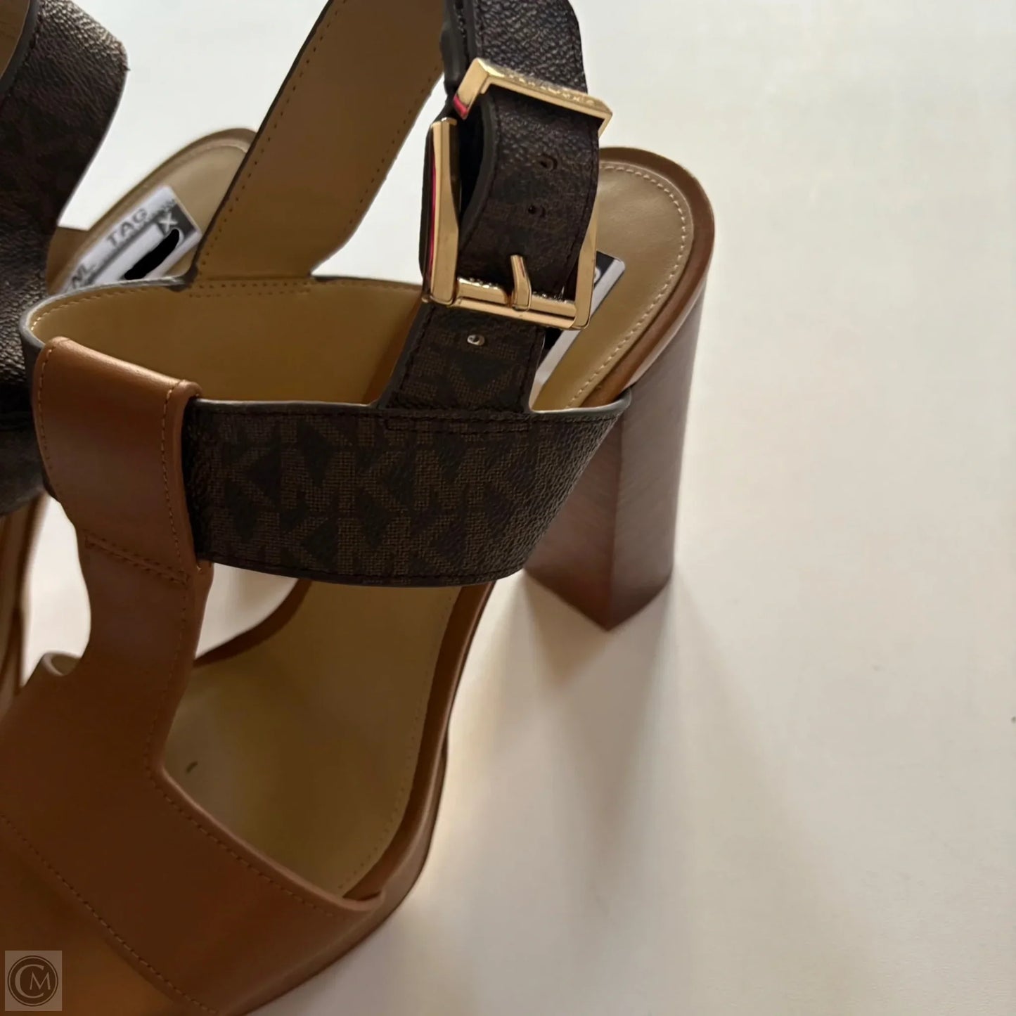 Shoes Designer By Michael Kors In Brown, Size: 8.5