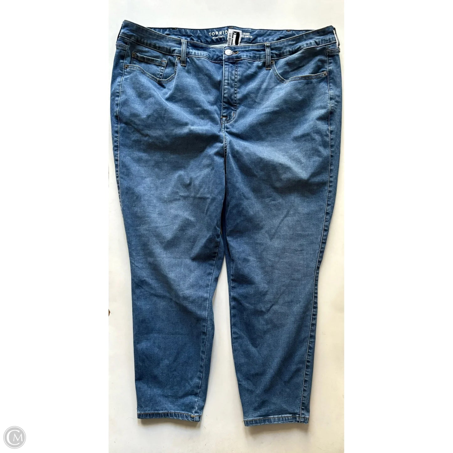 Jeans Straight By Torrid In Blue, Size: 22