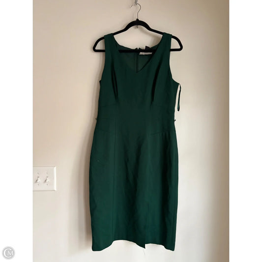 Dress Work By White House Black Market In Green, Size: L