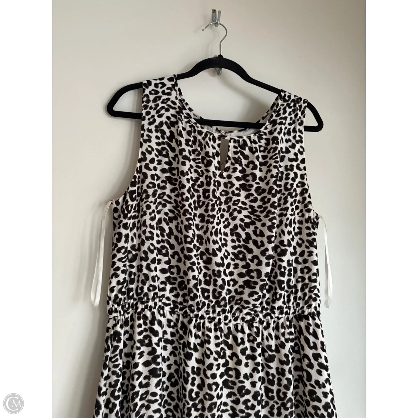 Dress Casual Midi By Talbots In Animal Print, Size: Xl