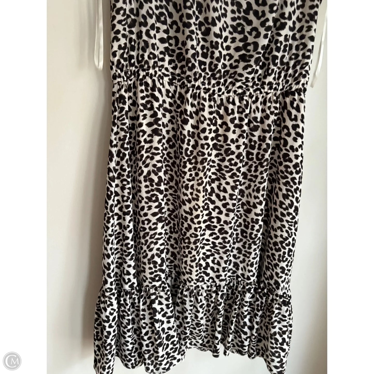 Dress Casual Midi By Talbots In Animal Print, Size: Xl