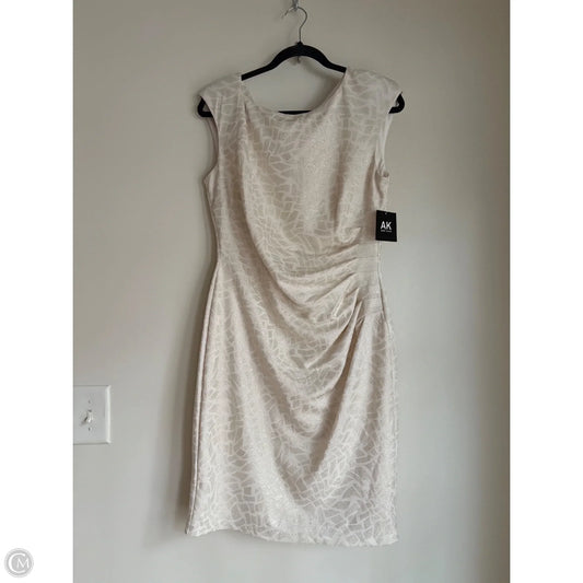 Dress Party Short By Anne Klein In Gold, Size: L