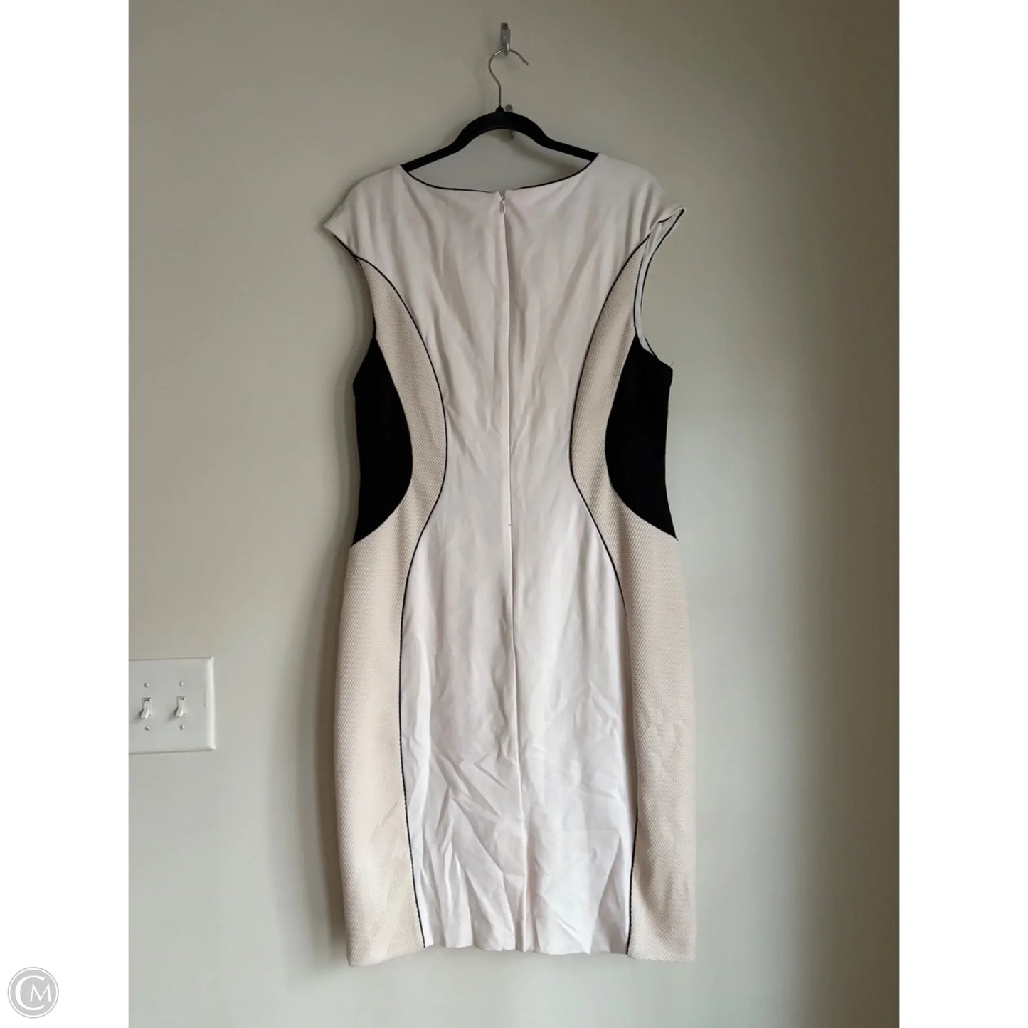 Dress Work By Ann Taylor In Cream, Size: L