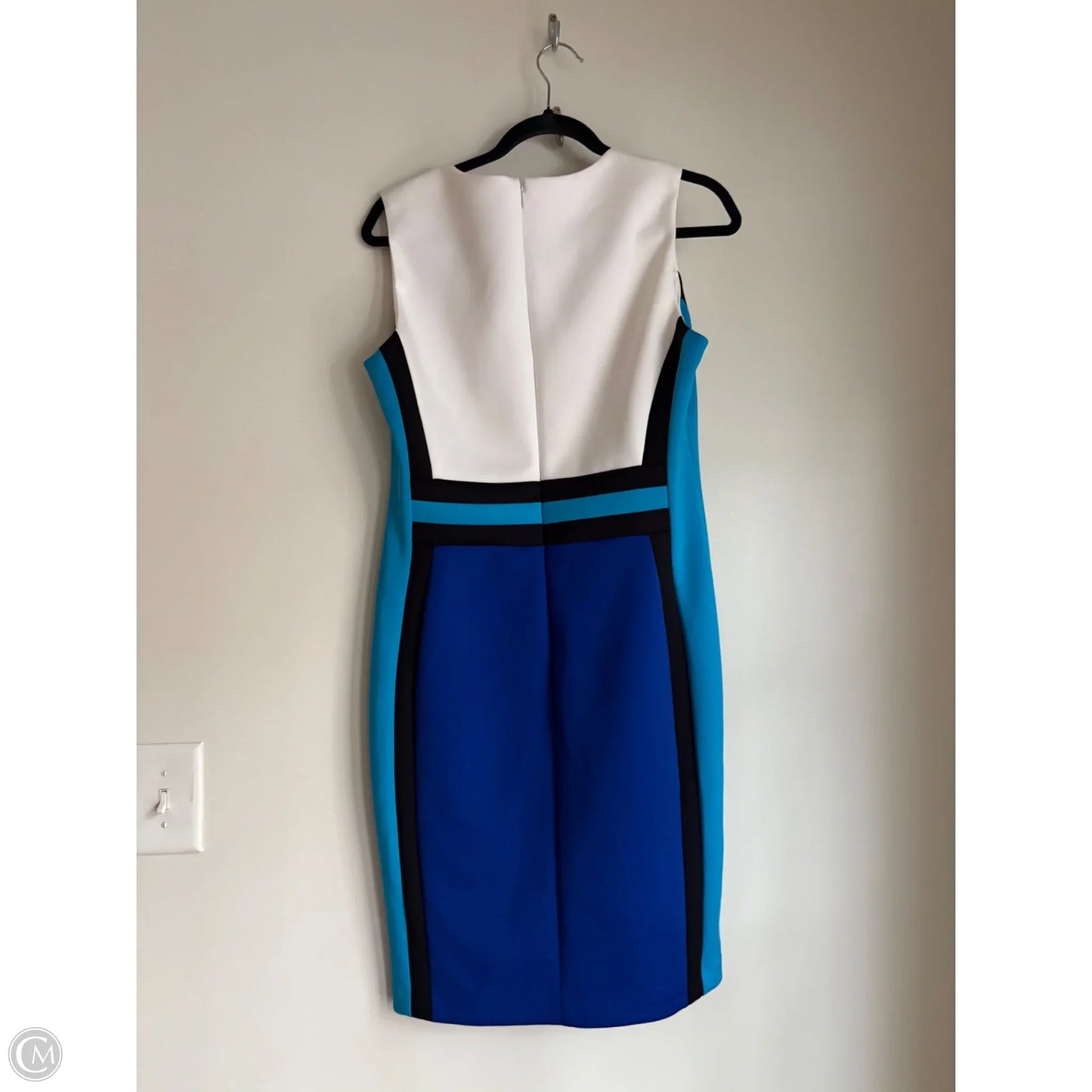 Dress Work By Calvin Klein In White, Size: L