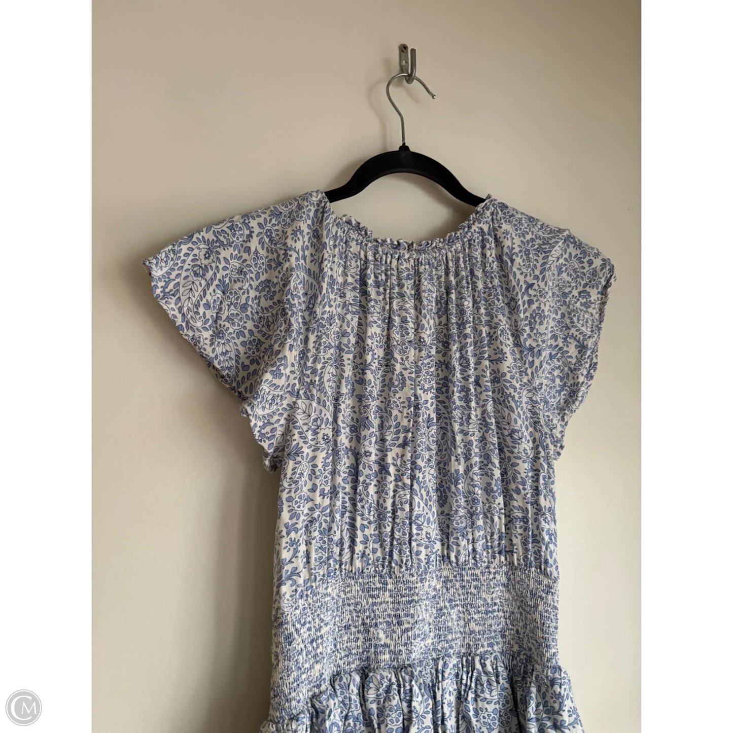 Dress Casual Midi By Patrons Of Peace In Blue, Size: S