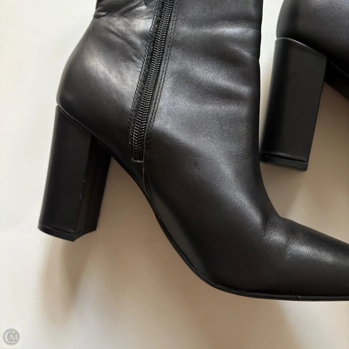 Boots Ankle Heels By Marc Fisher In Black, Size: 8.5