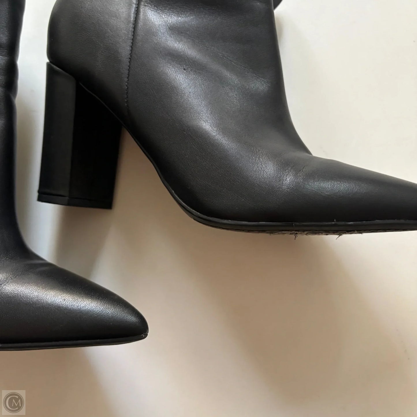 Boots Ankle Heels By Marc Fisher In Black, Size: 8.5