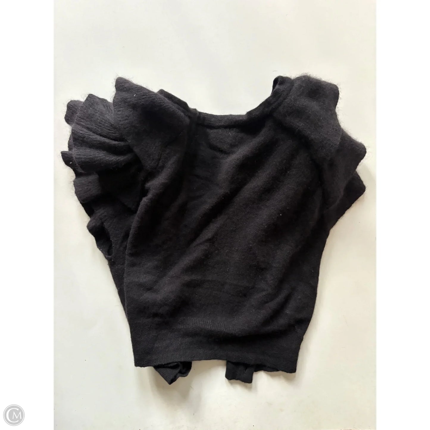 Sweater Cardigan By French Connection In Black, Size: M