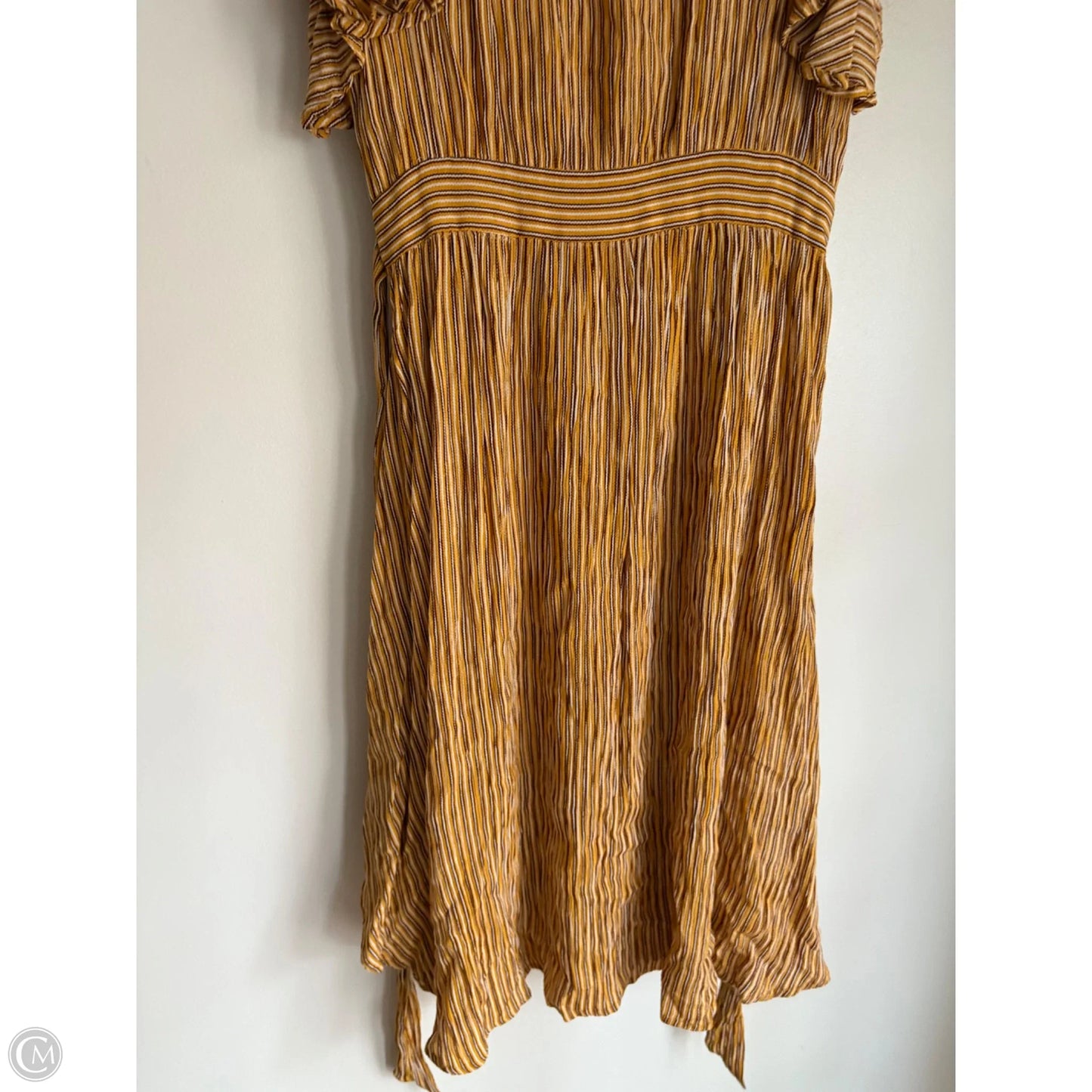 Dress Casual Midi By Band Of Gypsies In Striped Pattern, Size: S