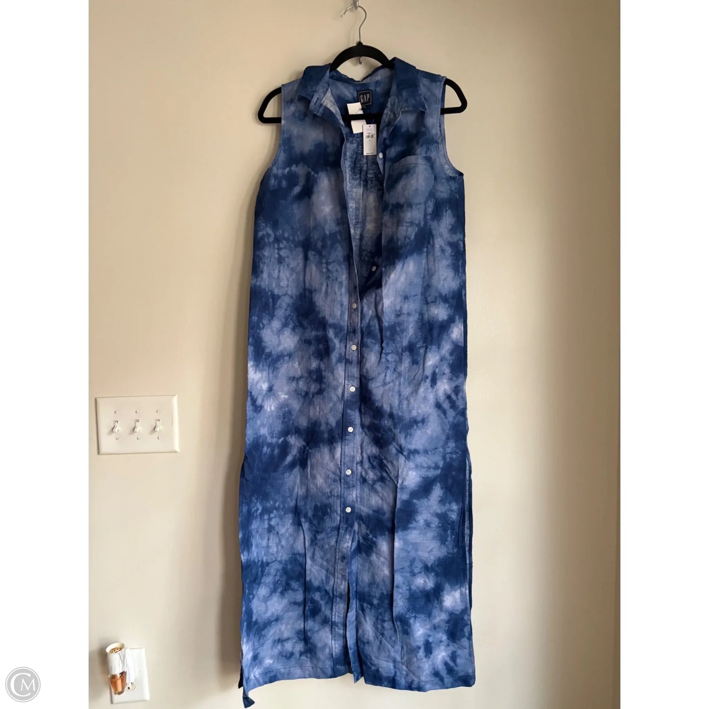 Dress Casual Maxi By Gap In Blue, Size: S