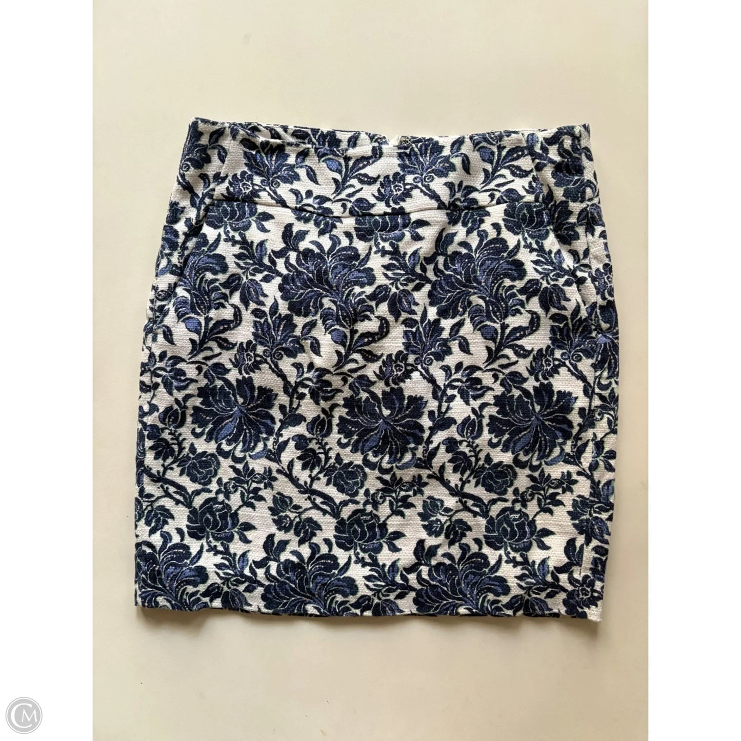 Skirt Mini & Short By Ann Taylor In Blue, Size: 4