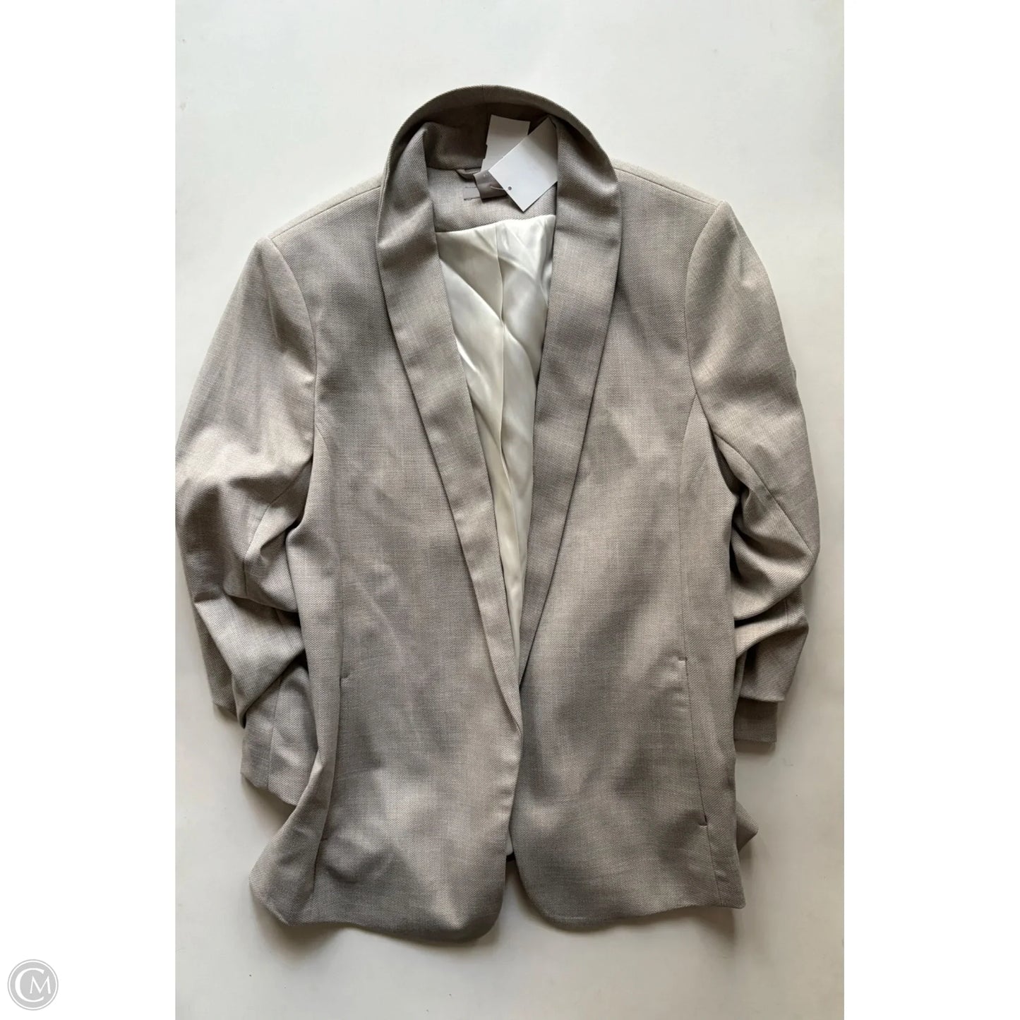 Blazer By H&m In Cream, Size: M