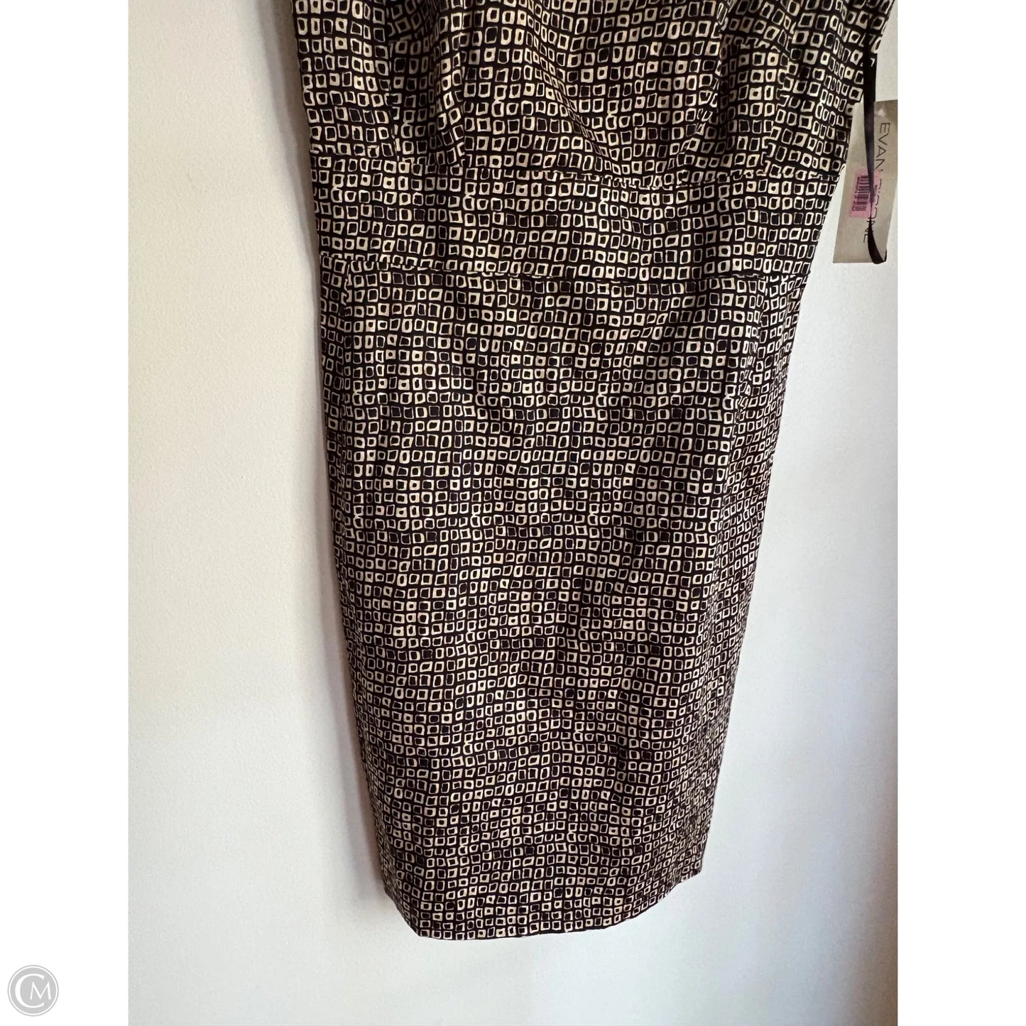Dress Work By Evan-picone In Black & Brown, Size: L