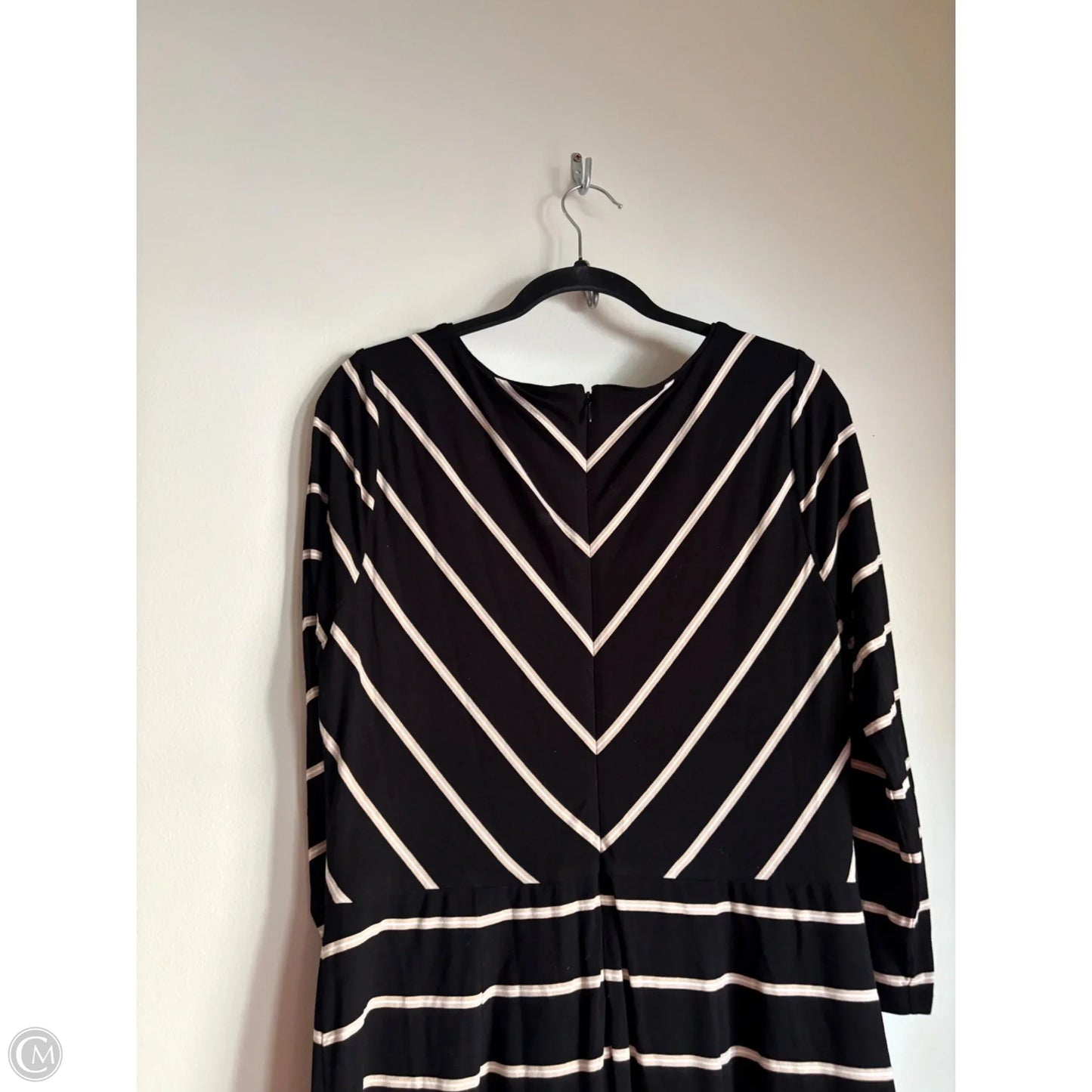 Dress Work By White House Black Market In Black, Size: L
