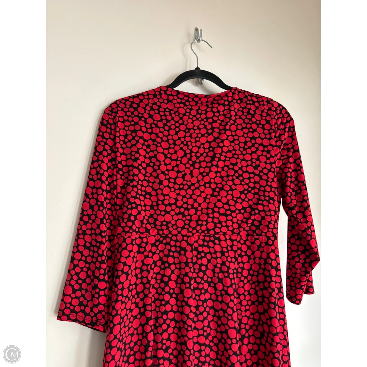 Dress Work By London Times In Red, Size: L