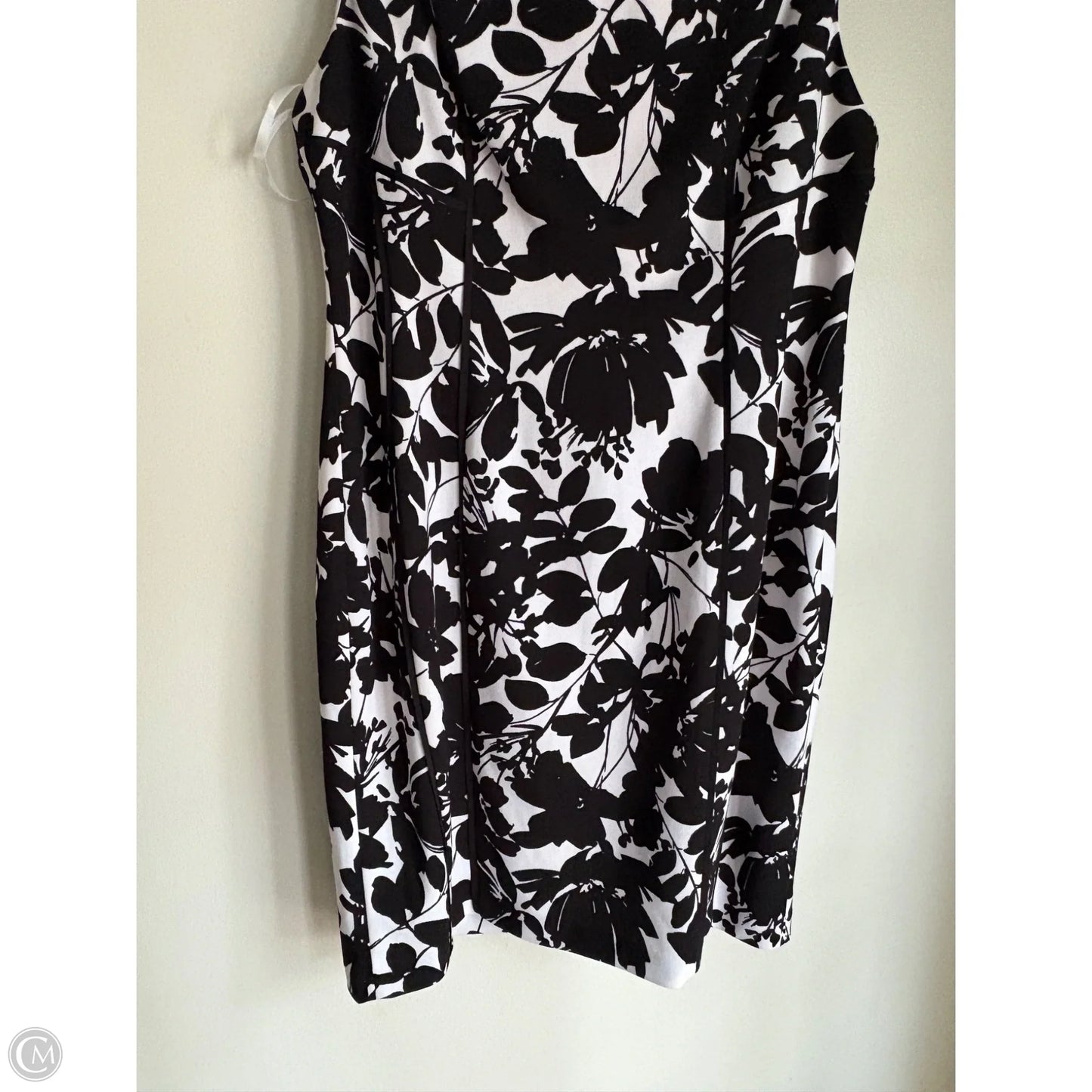 Dress Work By Tommy Hilfiger In Black & White, Size: L
