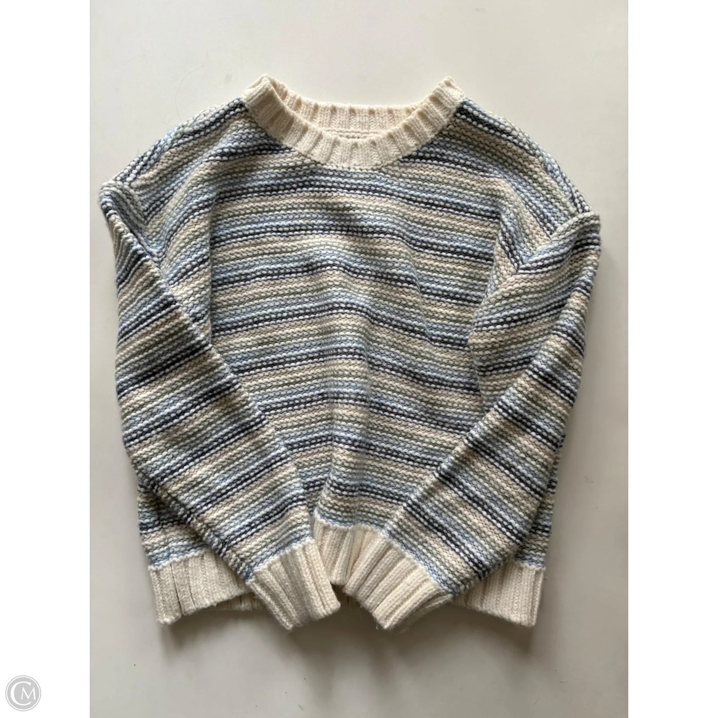 Sweater By Loft In Striped Pattern, Size: Xs