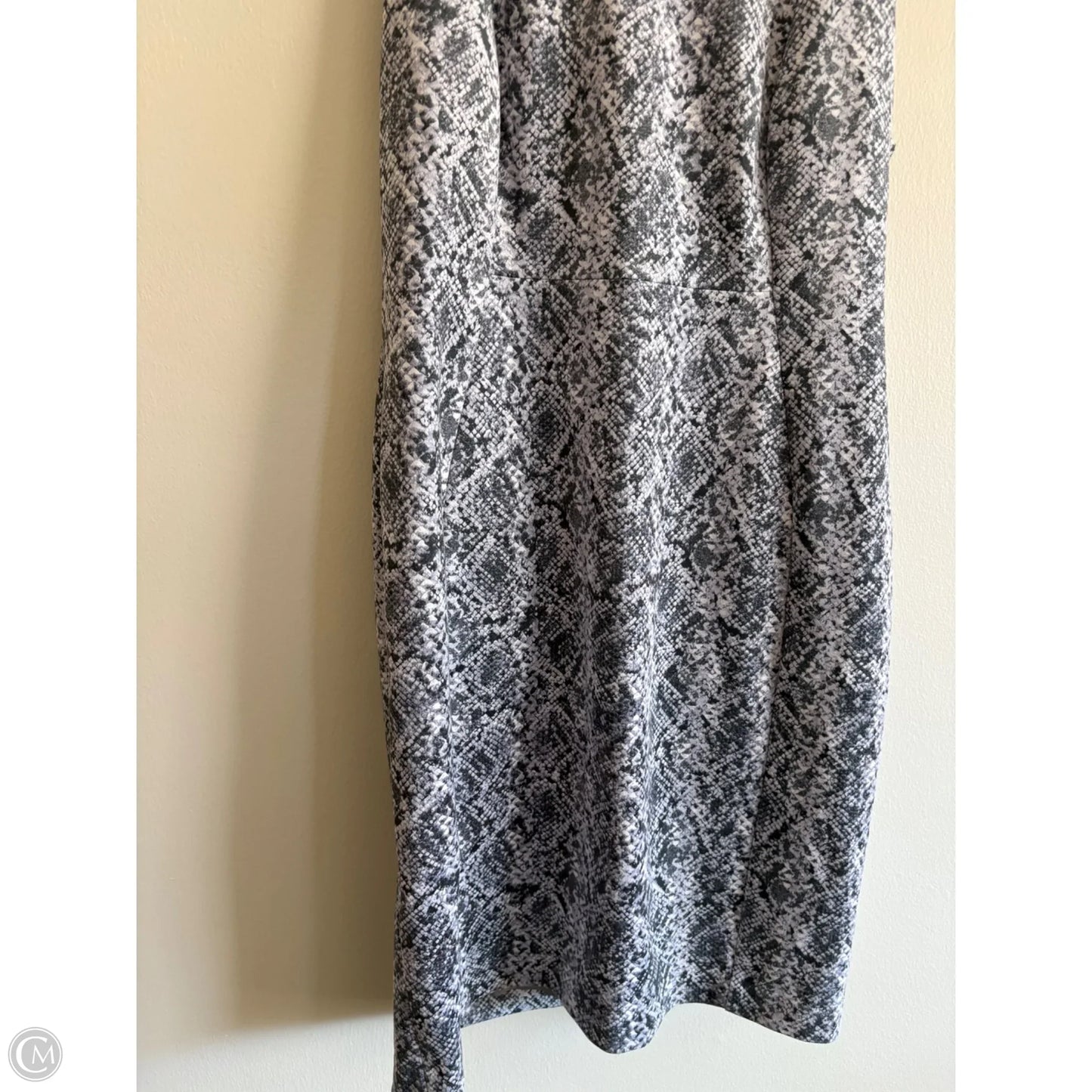 Dress Work By Calvin Klein In Grey, Size: L