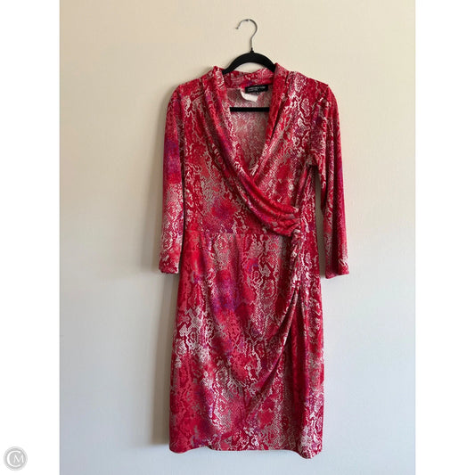 Dress Work By Jones New York In Animal Print, Size: M