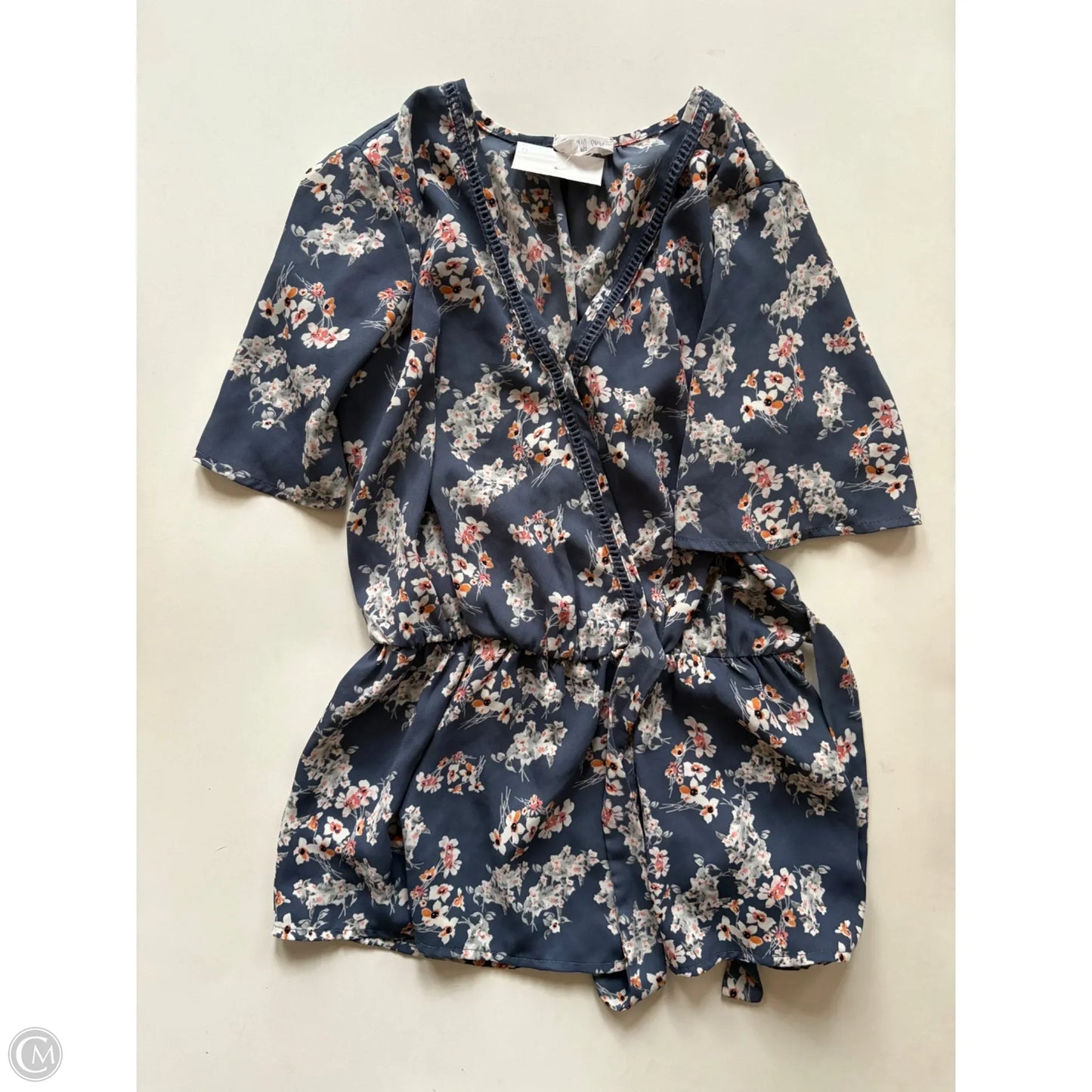Blouse Short Sleeve By Sienna Sky In Floral Print, Size: S