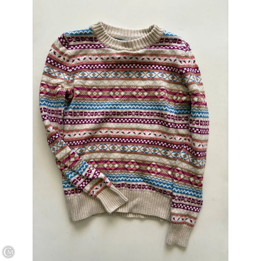 Sweater By J. Crew In Multi-colored, Size: S