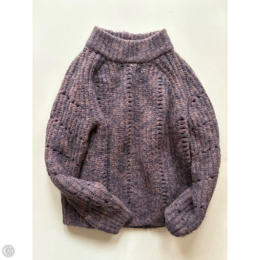 Sweater By Madewell In Purple, Size: S