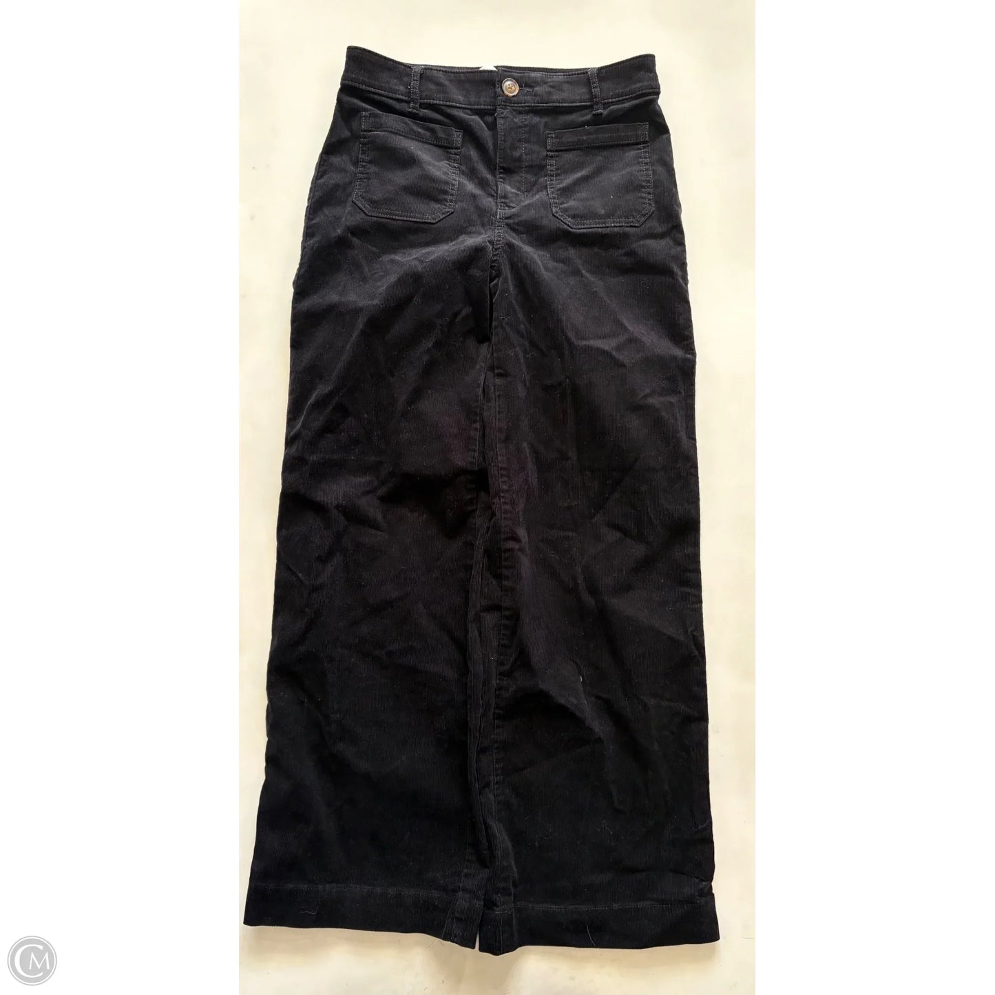 Pants Corduroy By Loft In Black, Size: 0