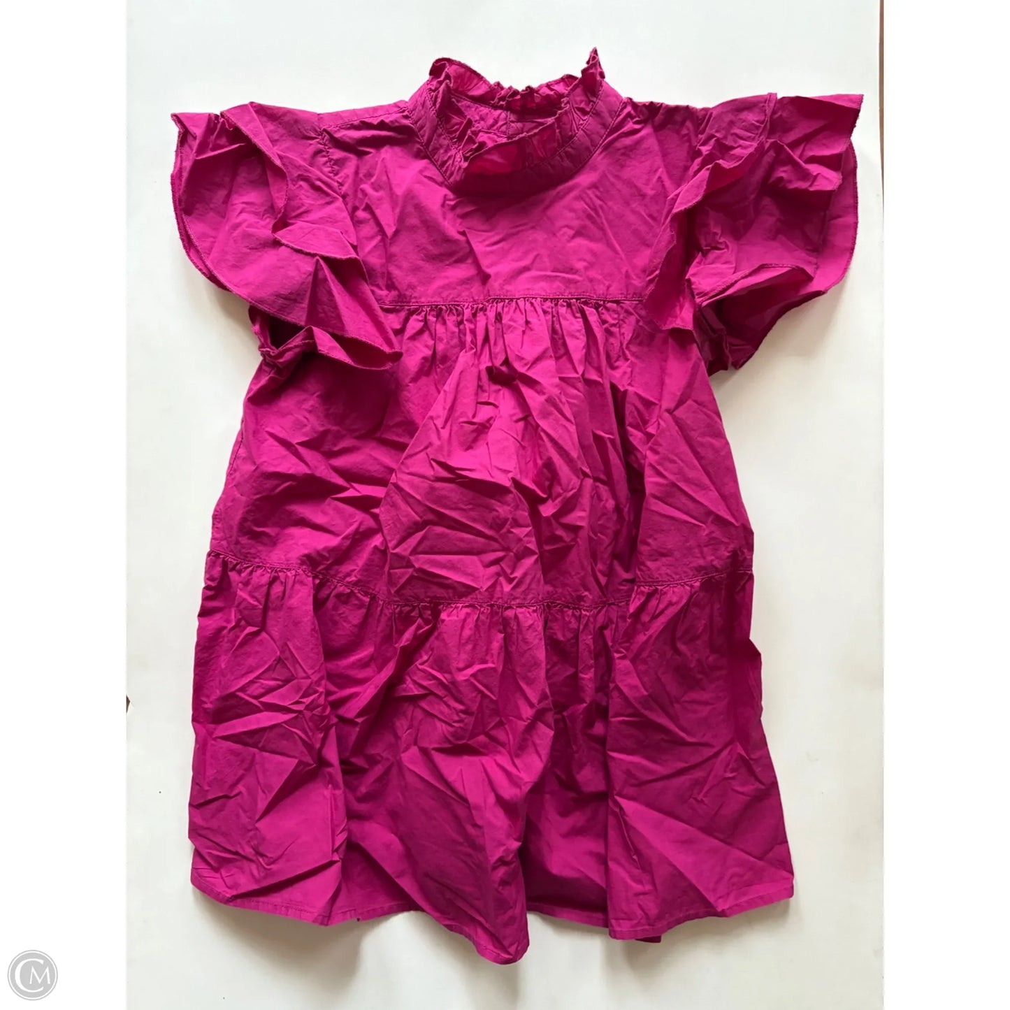 Top Short Sleeve By Maeve In Pink, Size: S
