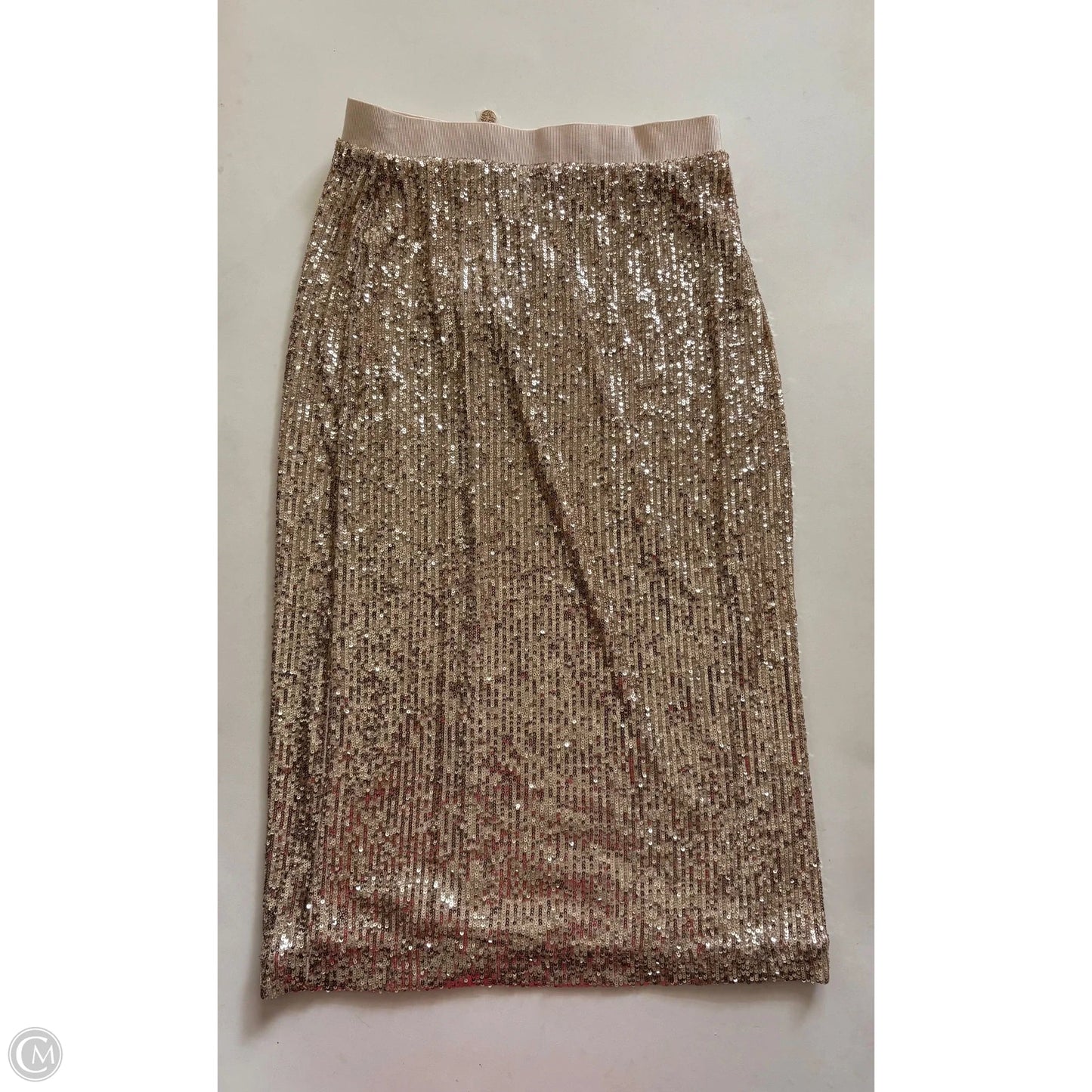 Skirt Designer By Lilly Pulitzer In Gold, Size: 4