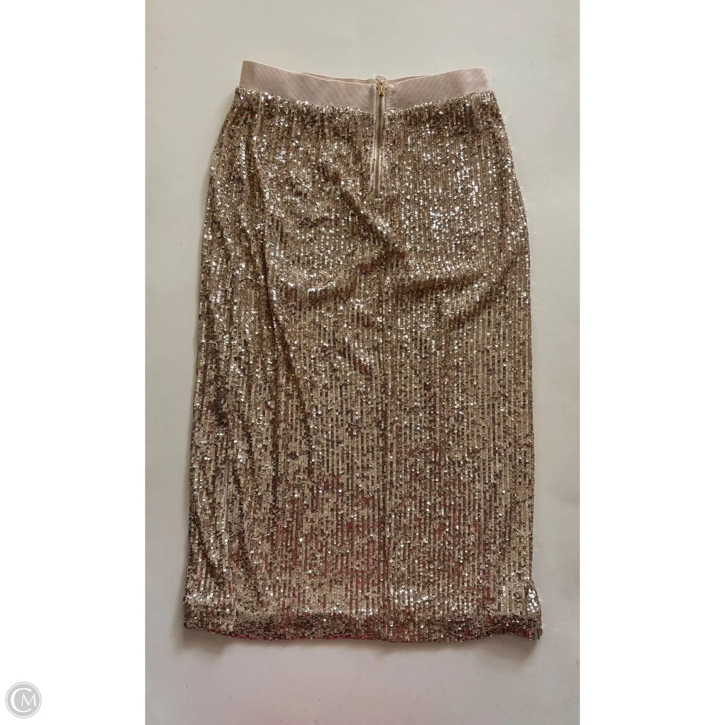 Skirt Designer By Lilly Pulitzer In Gold, Size: 4