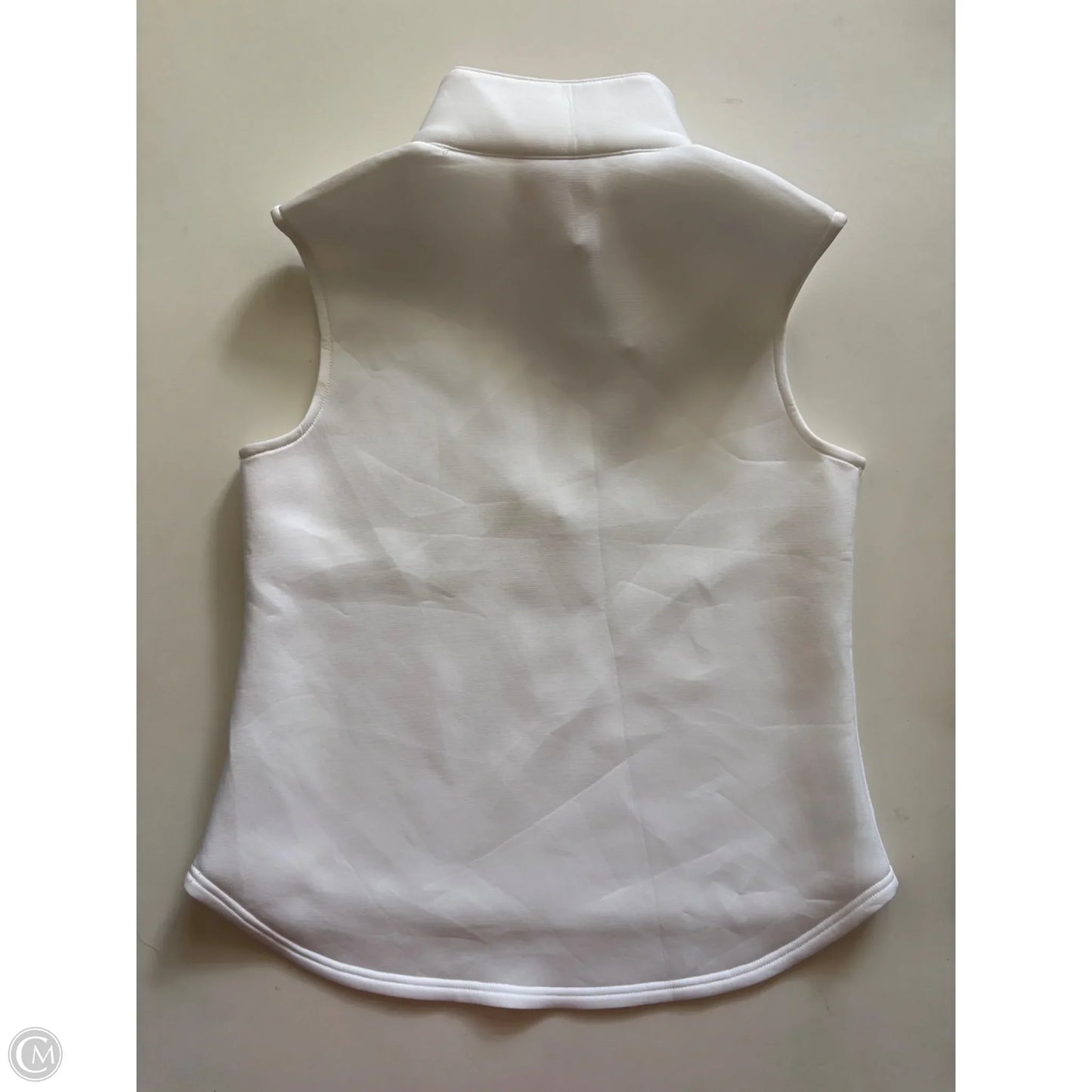 Top Sleeveless Basic By Emily Mccarthy In White, Size: Xs