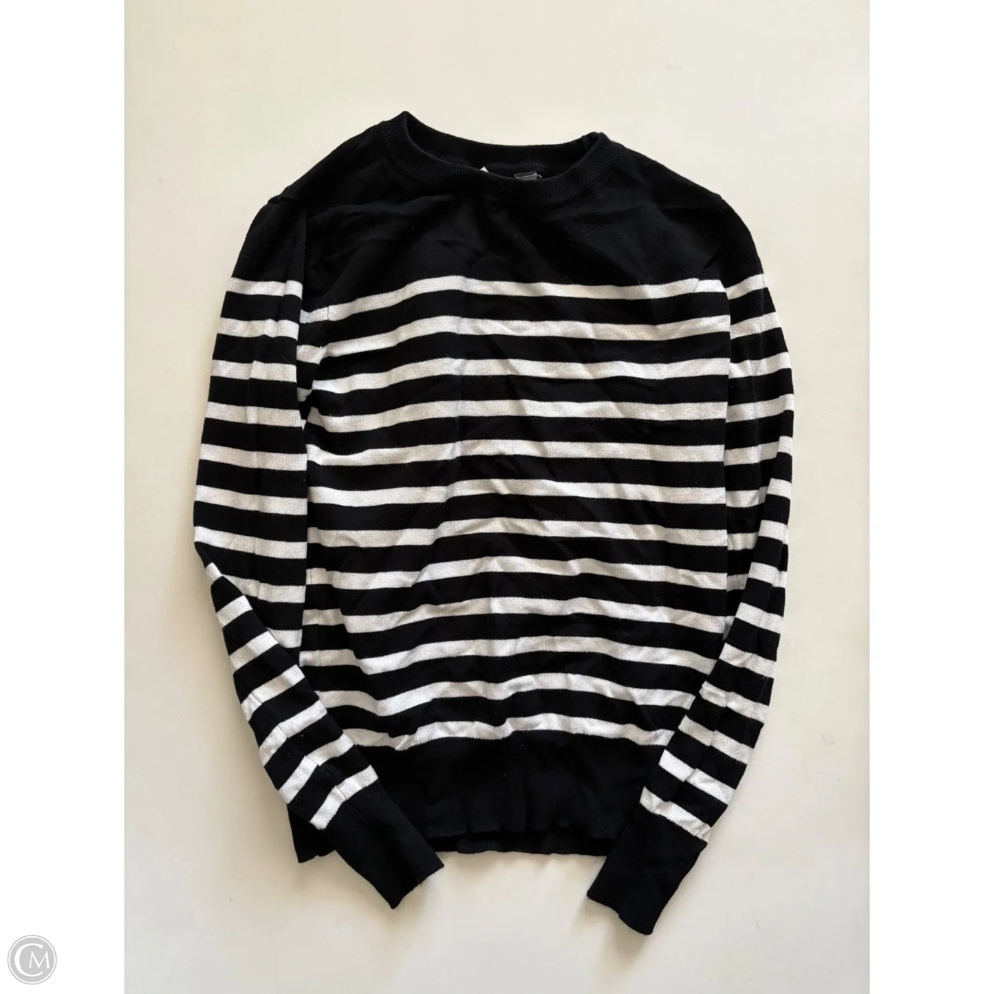 Sweater By Tahari In Striped Pattern, Size: Xs