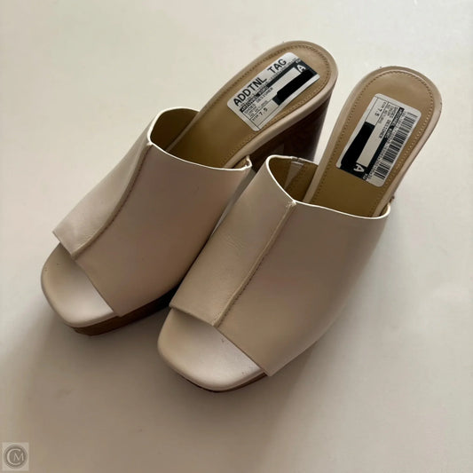 Shoes Designer By Michael Kors In Cream, Size: 7.5