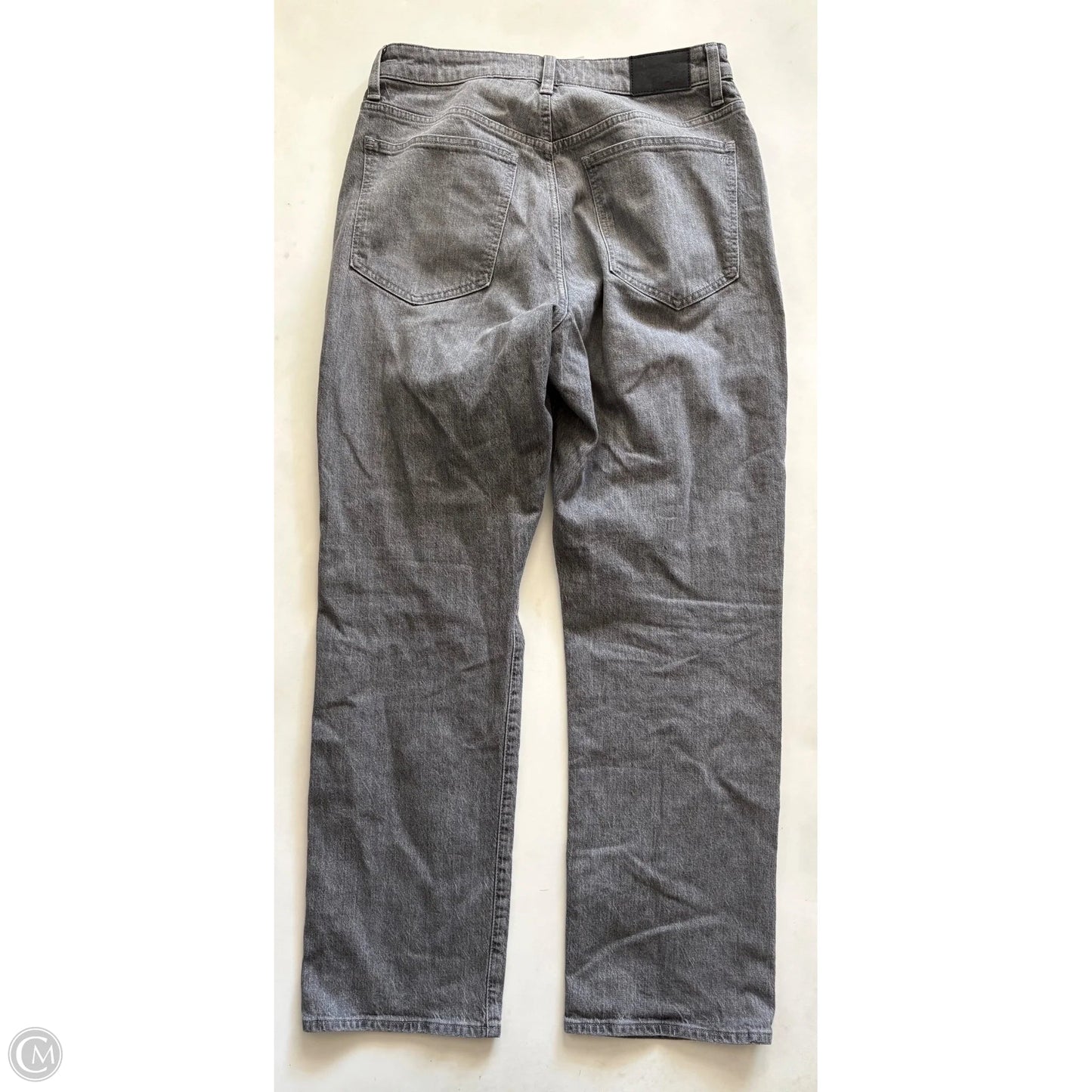 Jeans Wide Leg By Madewell In Grey, Size: 10