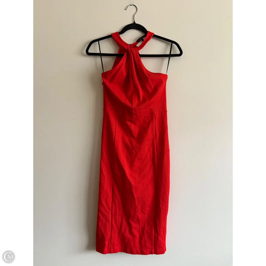 Dress Casual Midi By Felcity In Orange, Size: S