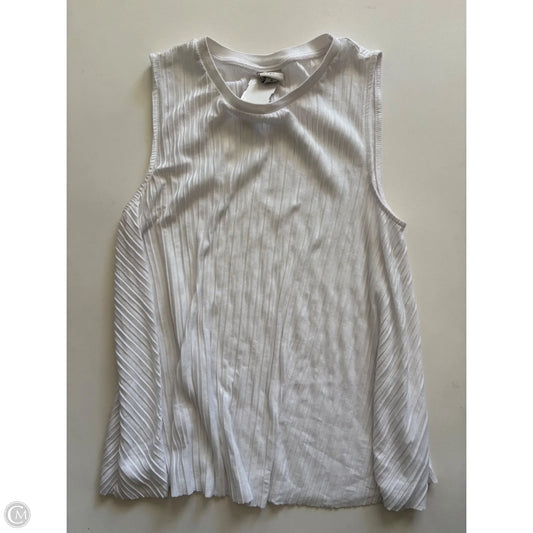 Top Sleeveless By A New Day In White, Size: M