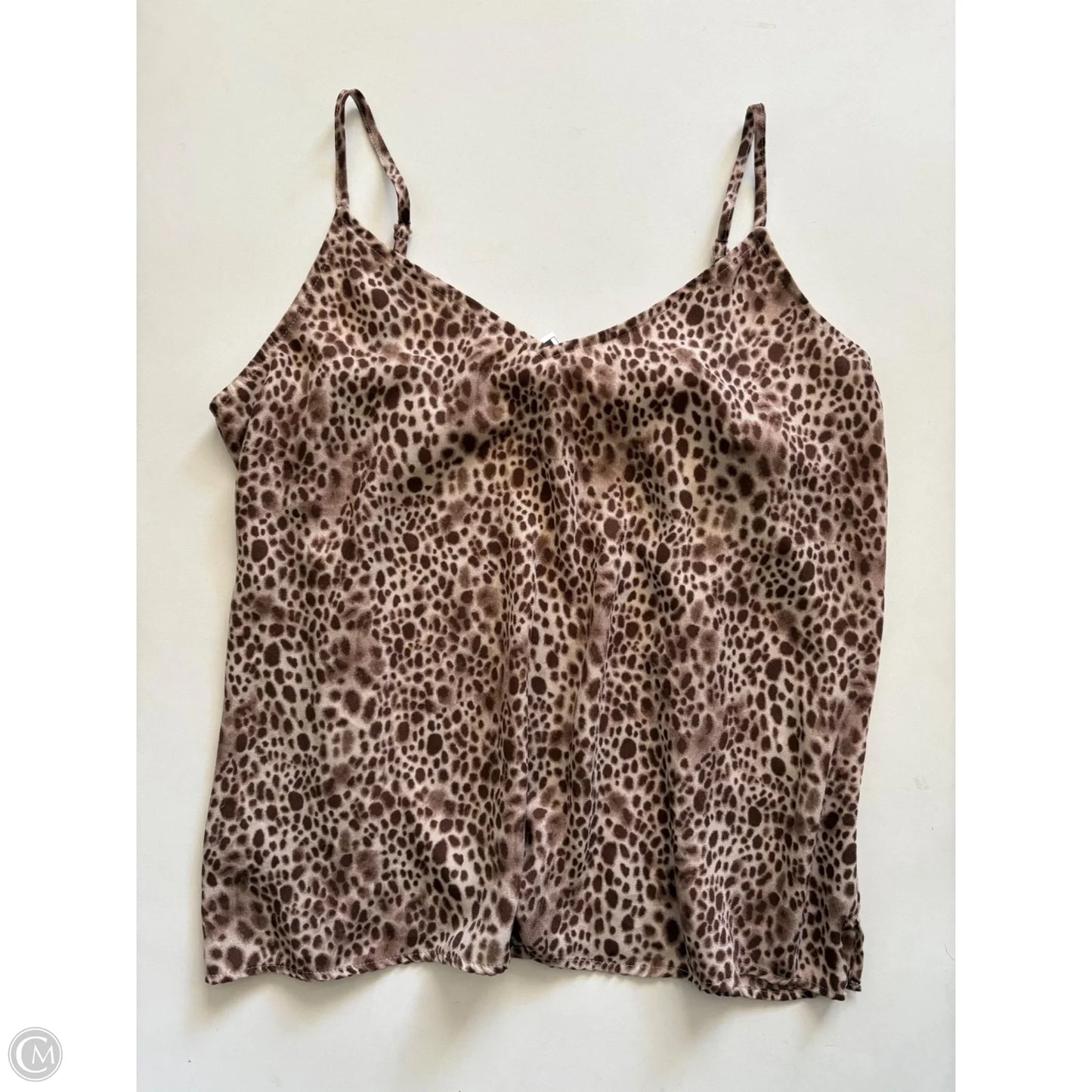 Tank Top By A New Day In Animal Print, Size: L