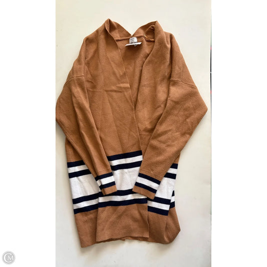 Sweater Cardigan By Crown And Ivy In Brown, Size: M