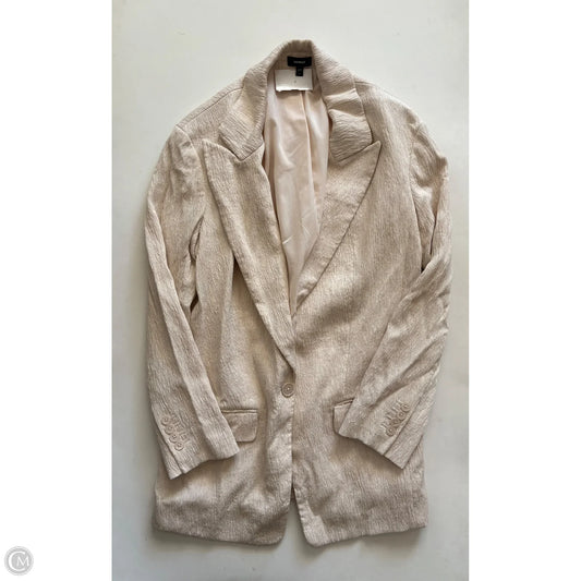 Blazer By Express In Cream, Size: S