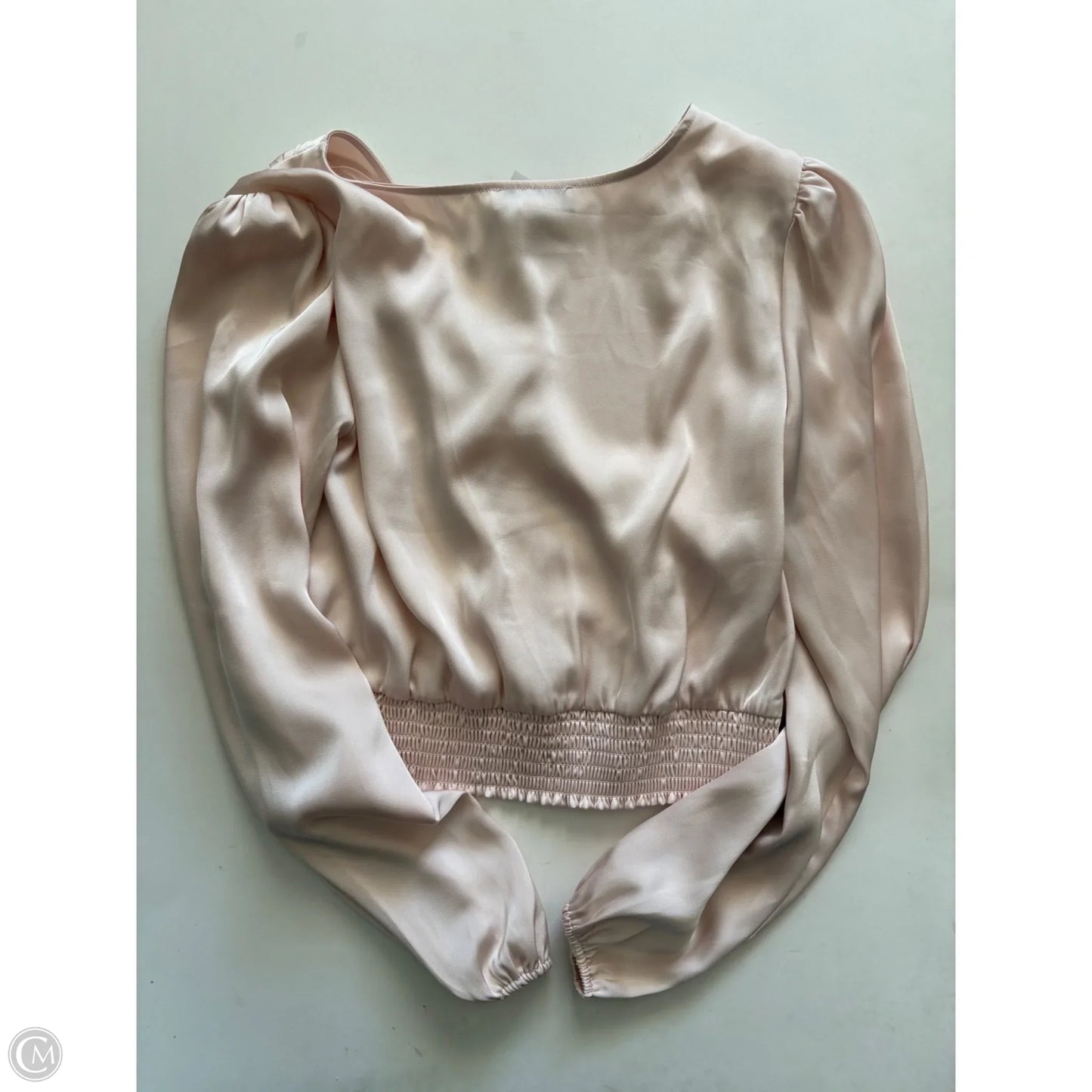 Blouse Long Sleeve By Rachel Zoe In Cream, Size: S