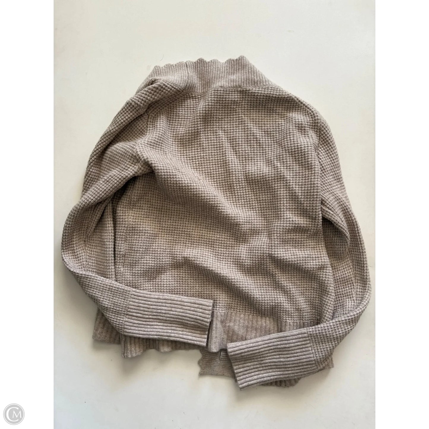 Sweater Cardigan By Cyrus In Tan, Size: S