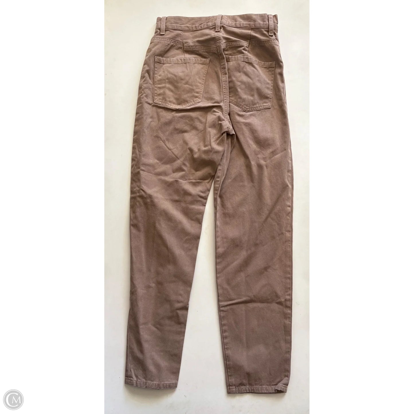 Jeans Straight By Noam In Tan, Size: 2