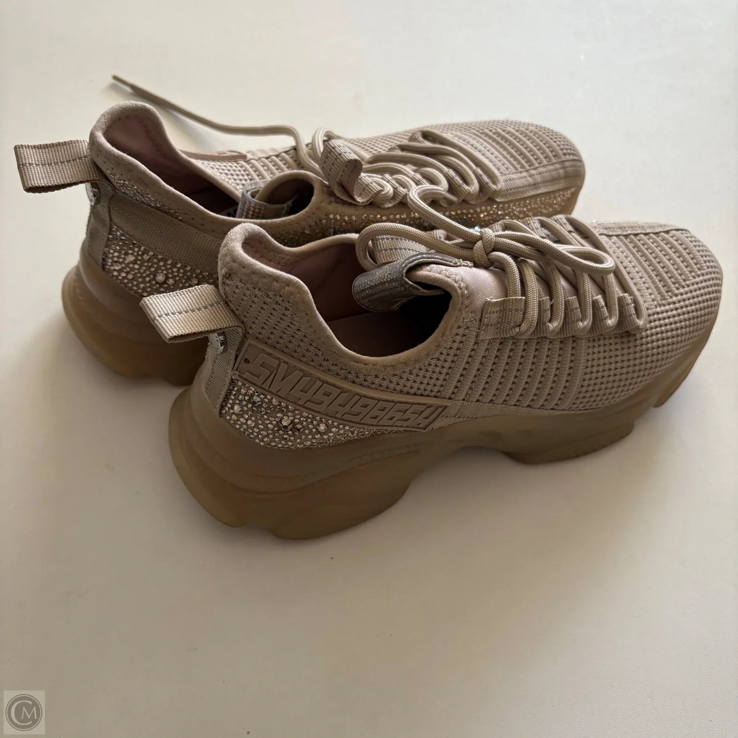 Shoes Athletic By Steve Madden In Tan, Size: 9