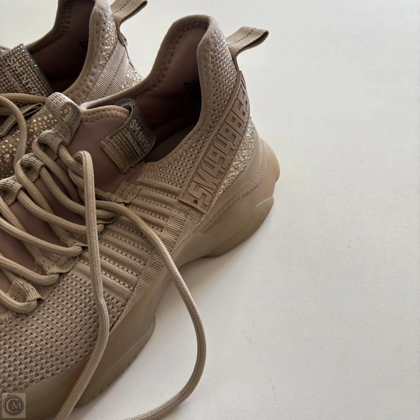 Shoes Athletic By Steve Madden In Tan, Size: 9