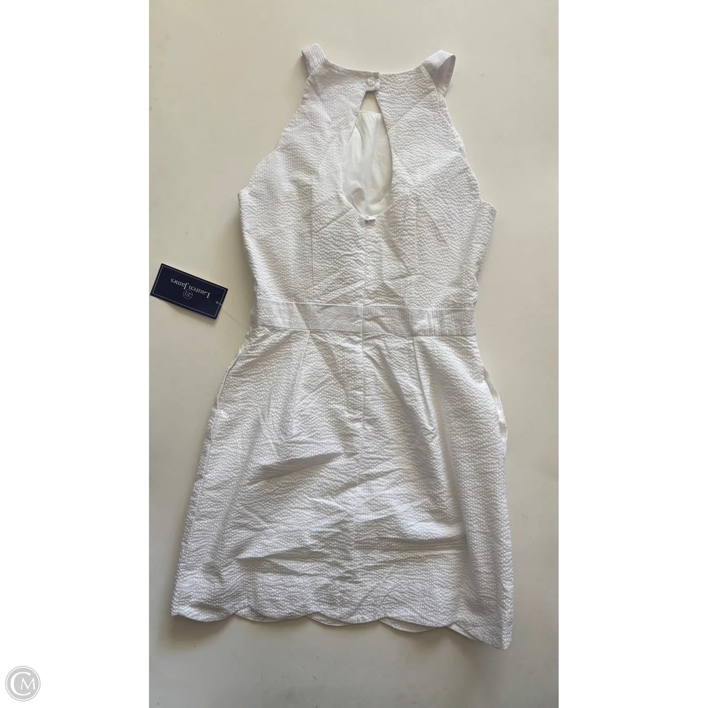 Dress Casual Midi By Lauren James In White, Size: S